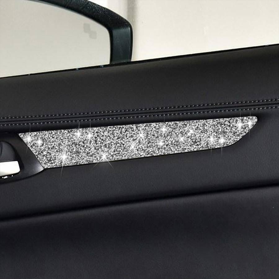 For Mazda CX-5 2017-2018 Car Door Panel Diamond Decorative Sticker,Left and Right Drive Universal