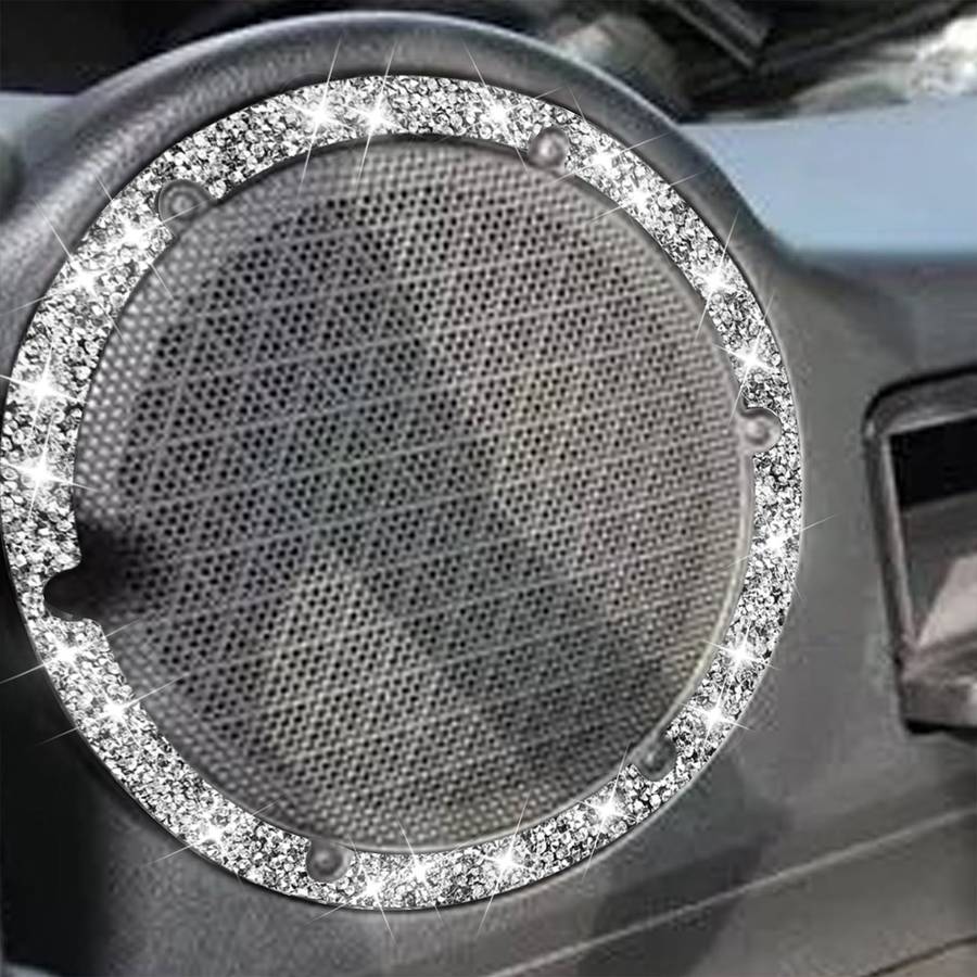 For Nissan 350Z 2003-2009 Car DVD Player Diamond Decorative Sticker,Left and Right Drive Universal