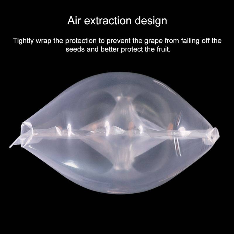 100pcs / Pack Grape Inflatable Bag Express Fruit Protective Bag Packaging Bag, Specification:35x45c