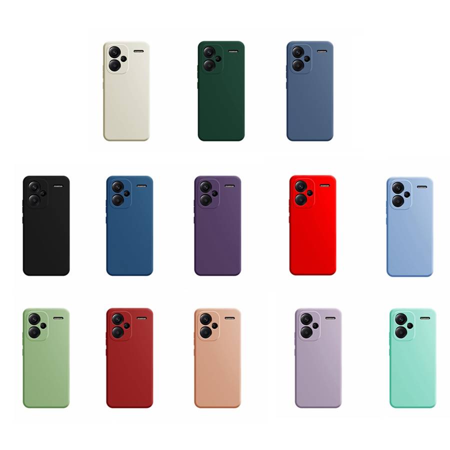 For Xiaomi Redmi Note 13 Pro+ Imitation Liquid Silicone Phone Case(Light Purple)