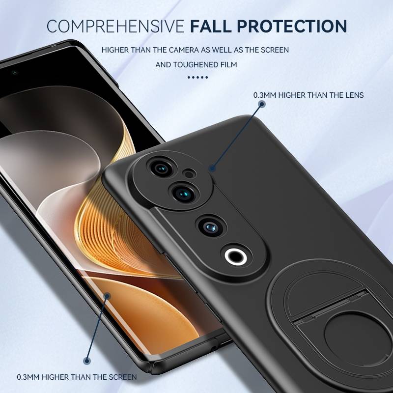 For vivo S19 Magsafe Hidden Fold Holder Full Coverage Shockproof Phone Case(Grey)