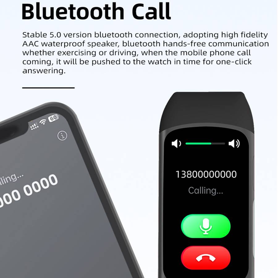 Spovan H7 BT5.3 IP67 1.47 inch Smart Sport Watch, Support Bluetooth Call / Sleep / Blood Oxygen
