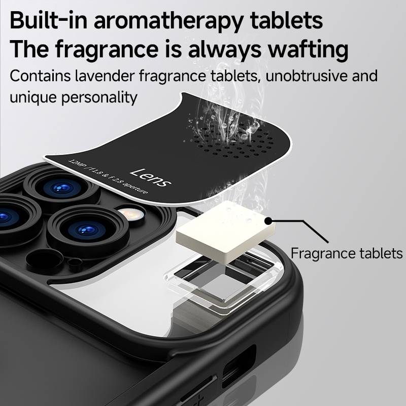 For iPhone 14 Aromatherapy Liquid Silicone Phone Case(Purple)
