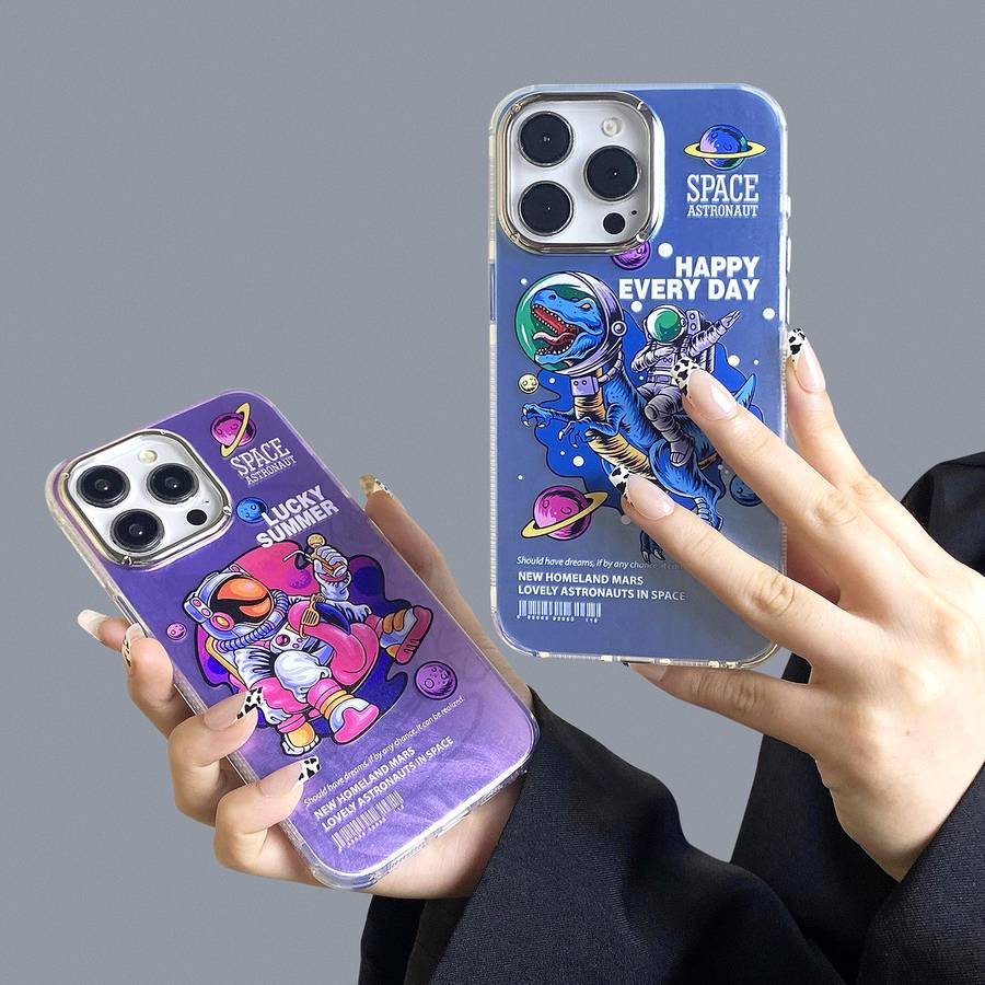 For iPhone 13 Pro Illustration Pattern Radiation Design Full Coverage Shockproof Phone Case(Dog