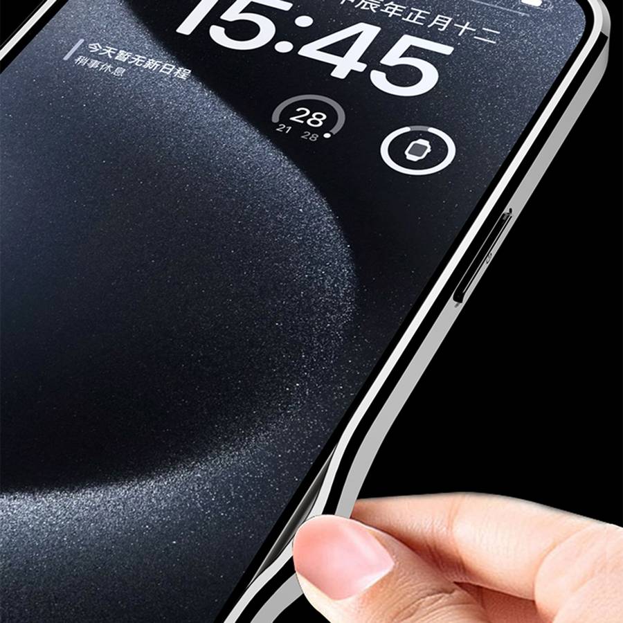 For iPhone 15 Pro Max GKK Leather Electroplating Supersonic Speed Shockproof Phone Case(Carbon