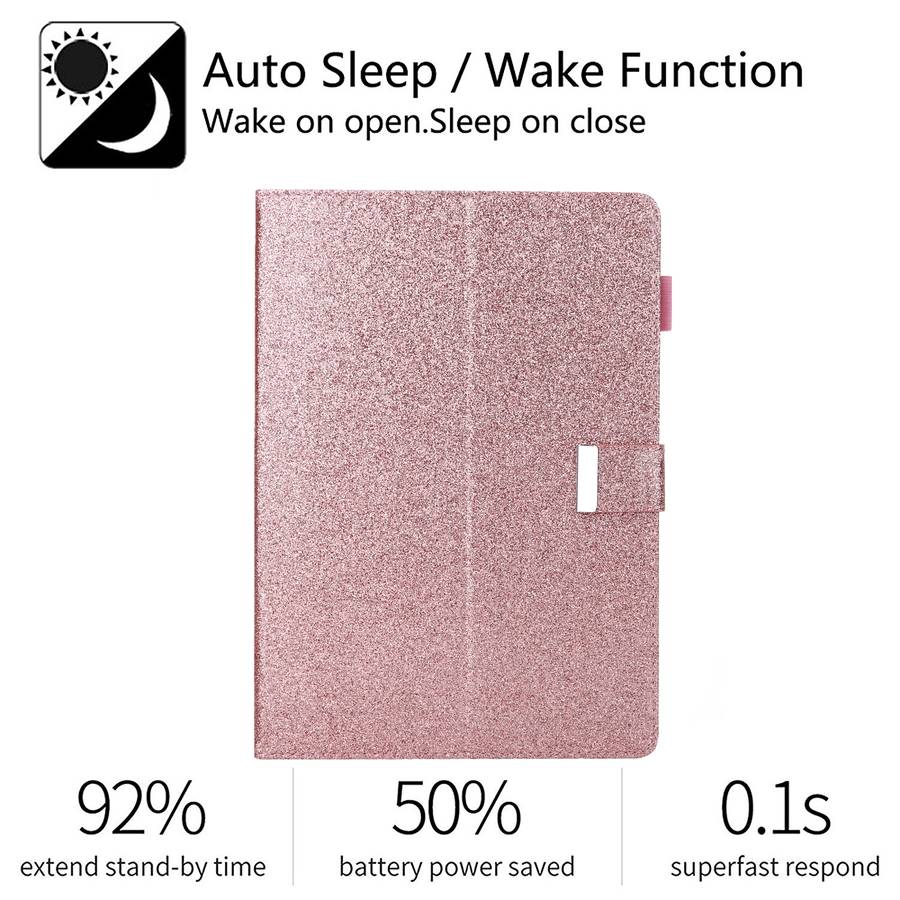 For iPad Pro 11 2025 / 2024 Business Style Horizontal Flip Leather Smart Tablet Ca ... (Rose Gold)