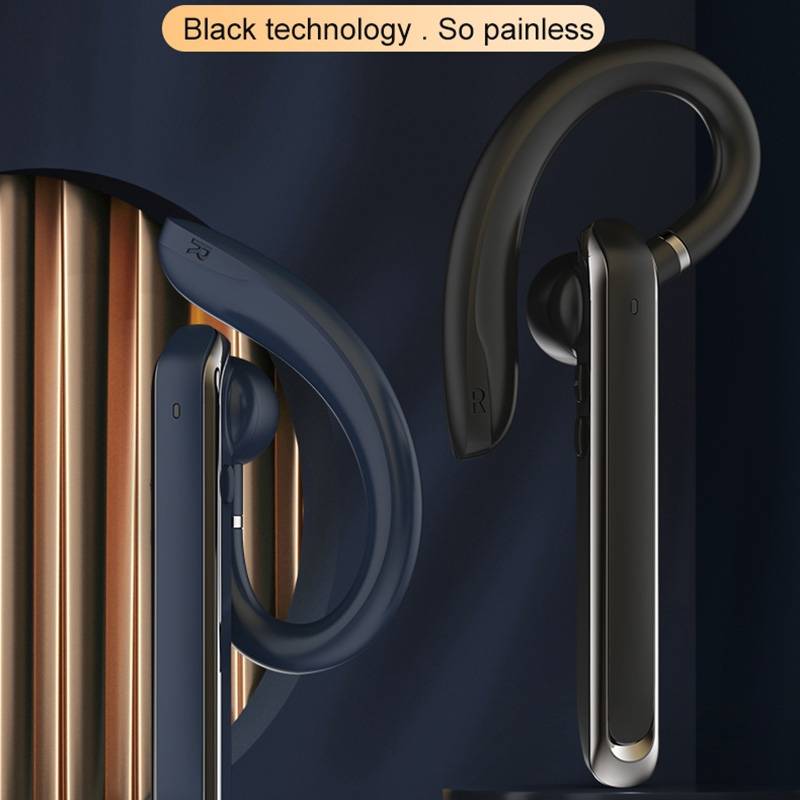 880 Ear Mounted ENC Noise Reduction Wireless Bluetooth Earphone(Black)