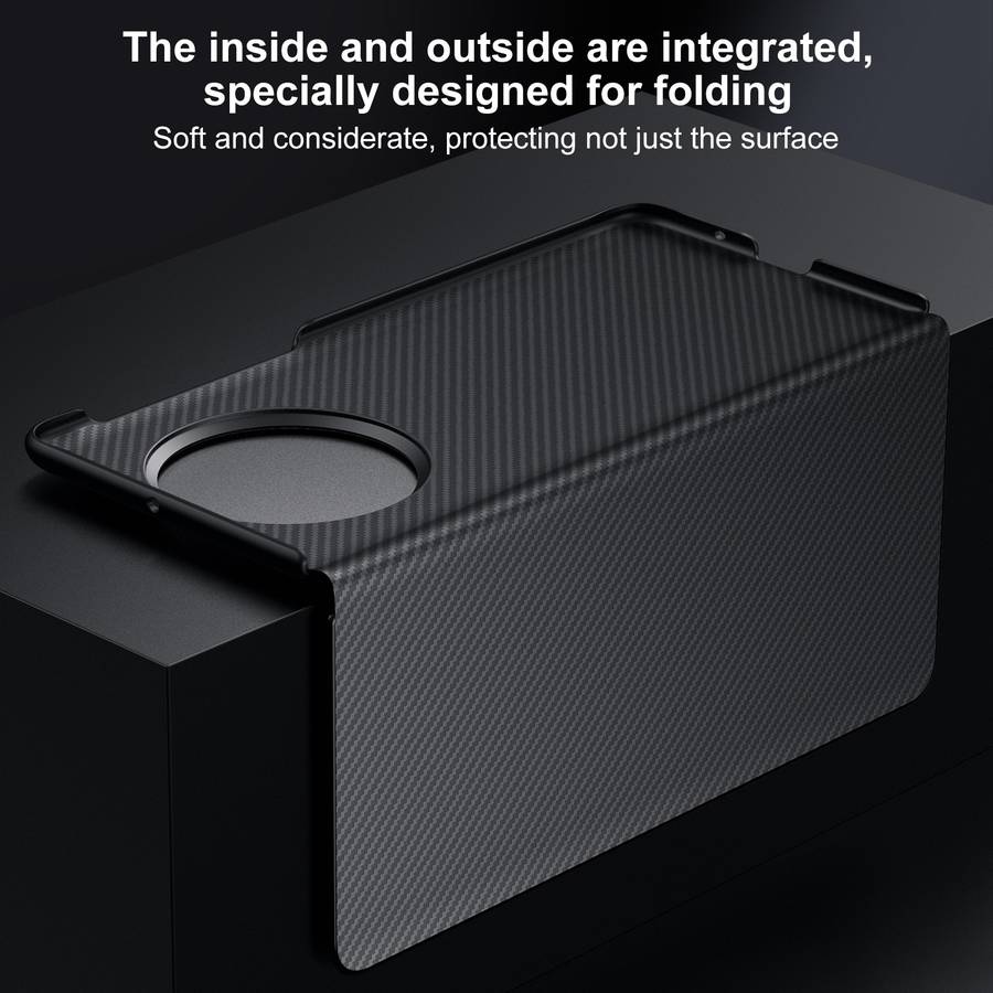 For vivo X Fold3 SULADA Kevlar 600D Texture Smart Window Leather Phone Case(Purple)