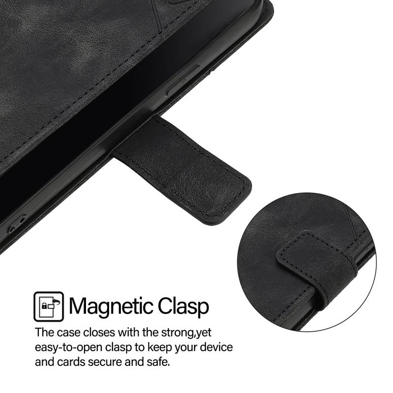 For Samsung Galaxy A71 4G Skin Feel Embossed Leather Phone Case(Black)