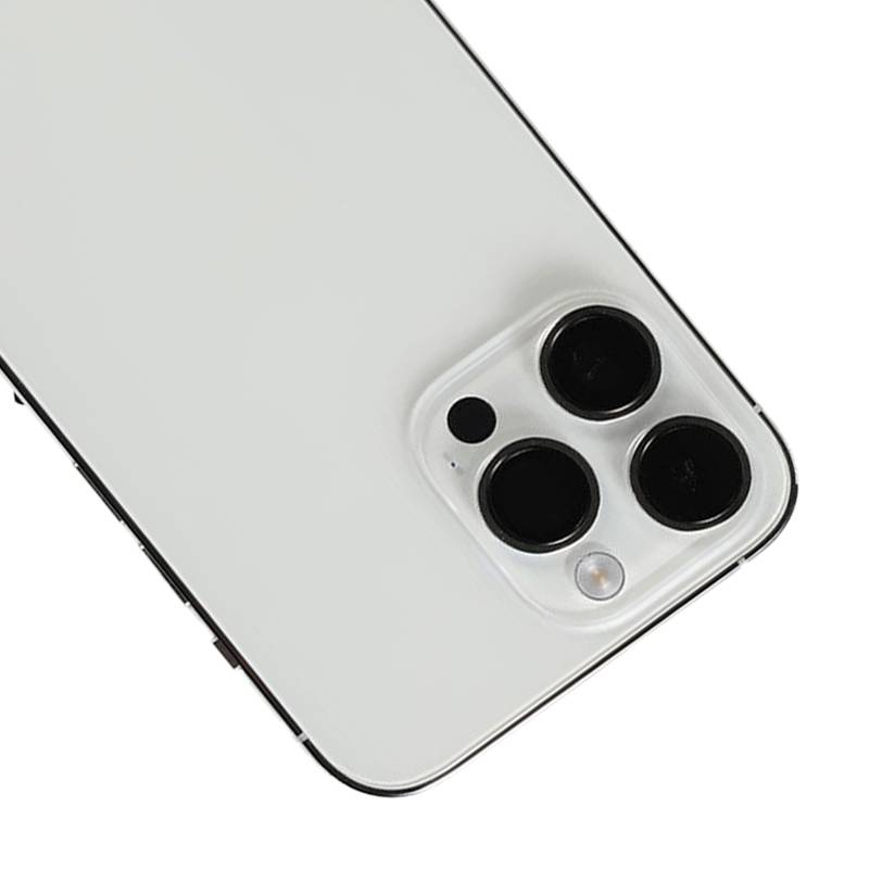 For iPhone 14 Pro Max Battery Back Cover Assembly, Version:US Version(Silver)