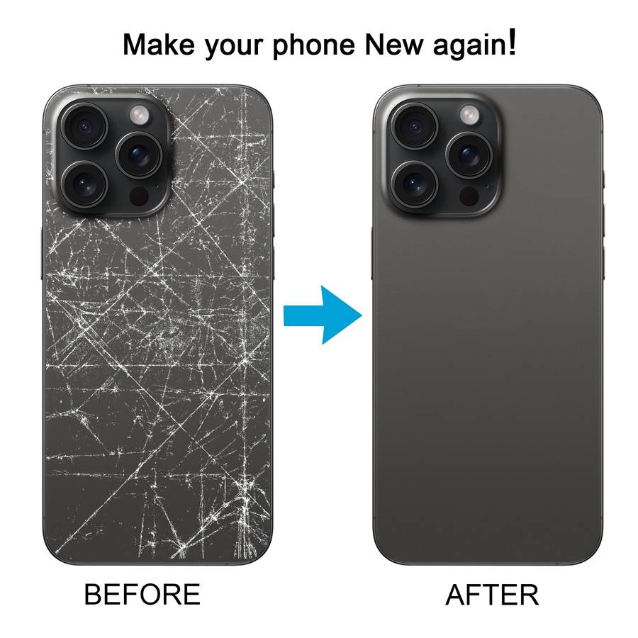 For iPhone 14 Pro Max Battery Back Cover with Side Keys & Card Tray, Version:CE EU Version(Black)