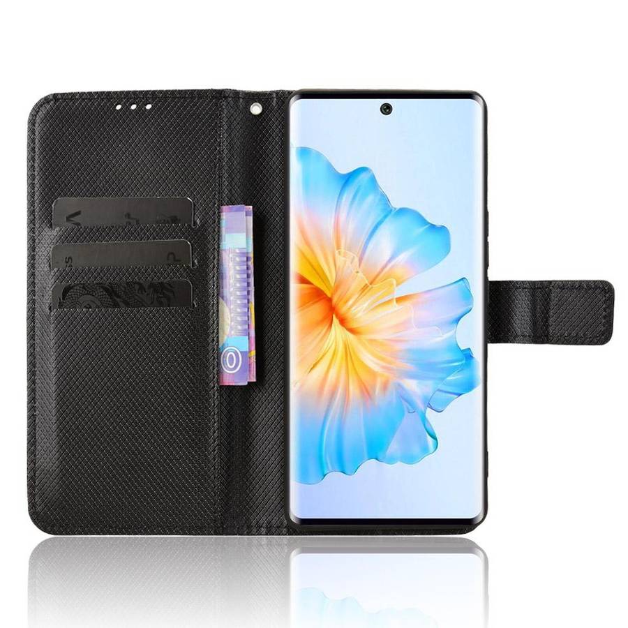 For Fossibot S3 Pro Diamond Texture Leather Phone Case(Black)