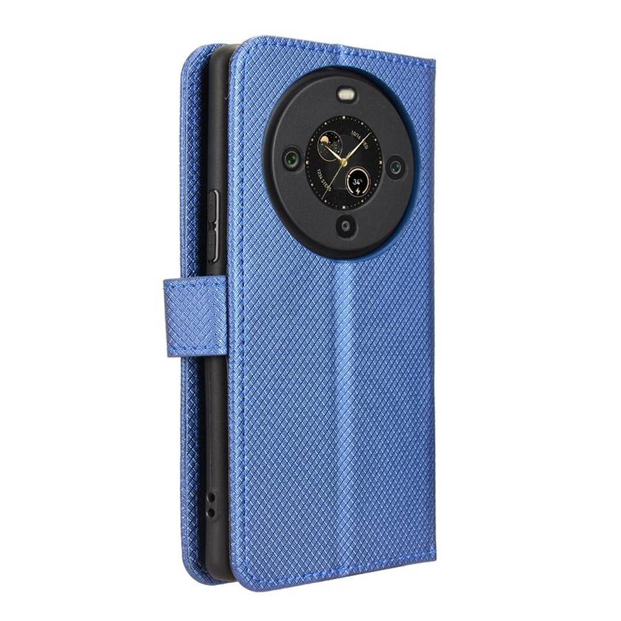 For Fossibot S3 Pro Diamond Texture Leather Phone Case(Blue)