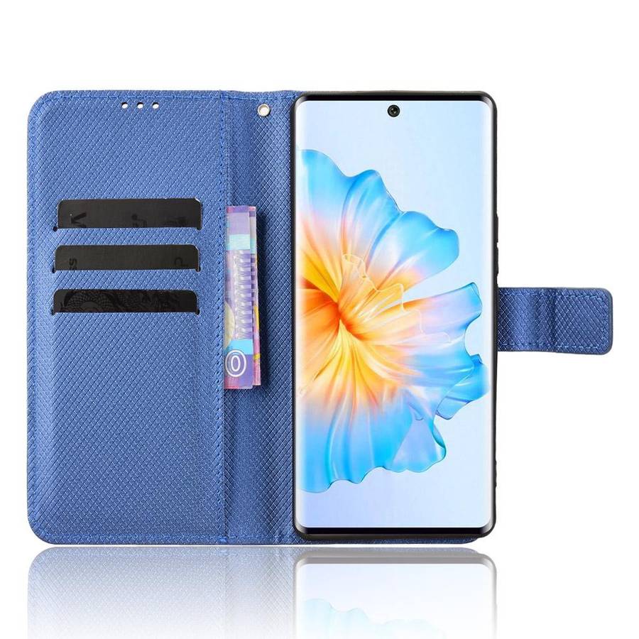 For Fossibot S3 Pro Diamond Texture Leather Phone Case(Blue)