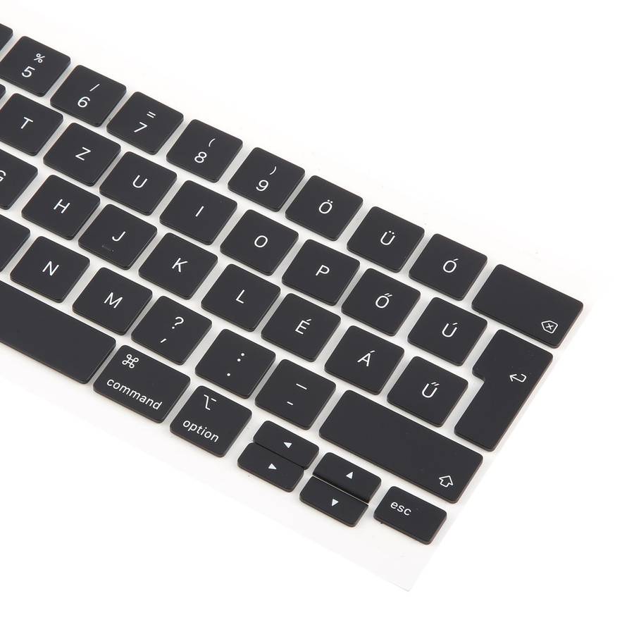 For MacBook A2251 A2289 A2238 A2338 10pcs UK Big Enter Version Keycaps, Language:Hungary