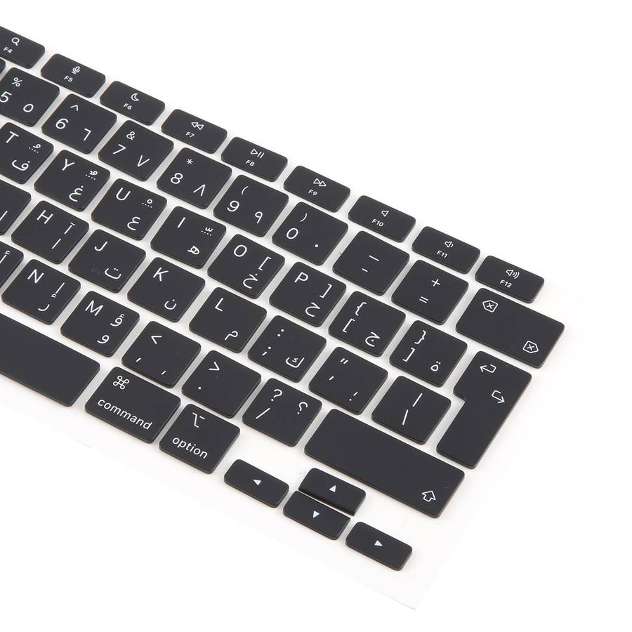 For MacBook A2337 UK Big Enter Version Keycaps, Language:Arabic