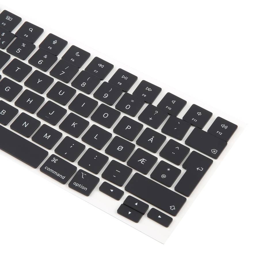 For MacBook A2442 A2485 A2779 A2780 A2991 A2992 A2918 UK Big Enter Version Keycaps, Language:Norway