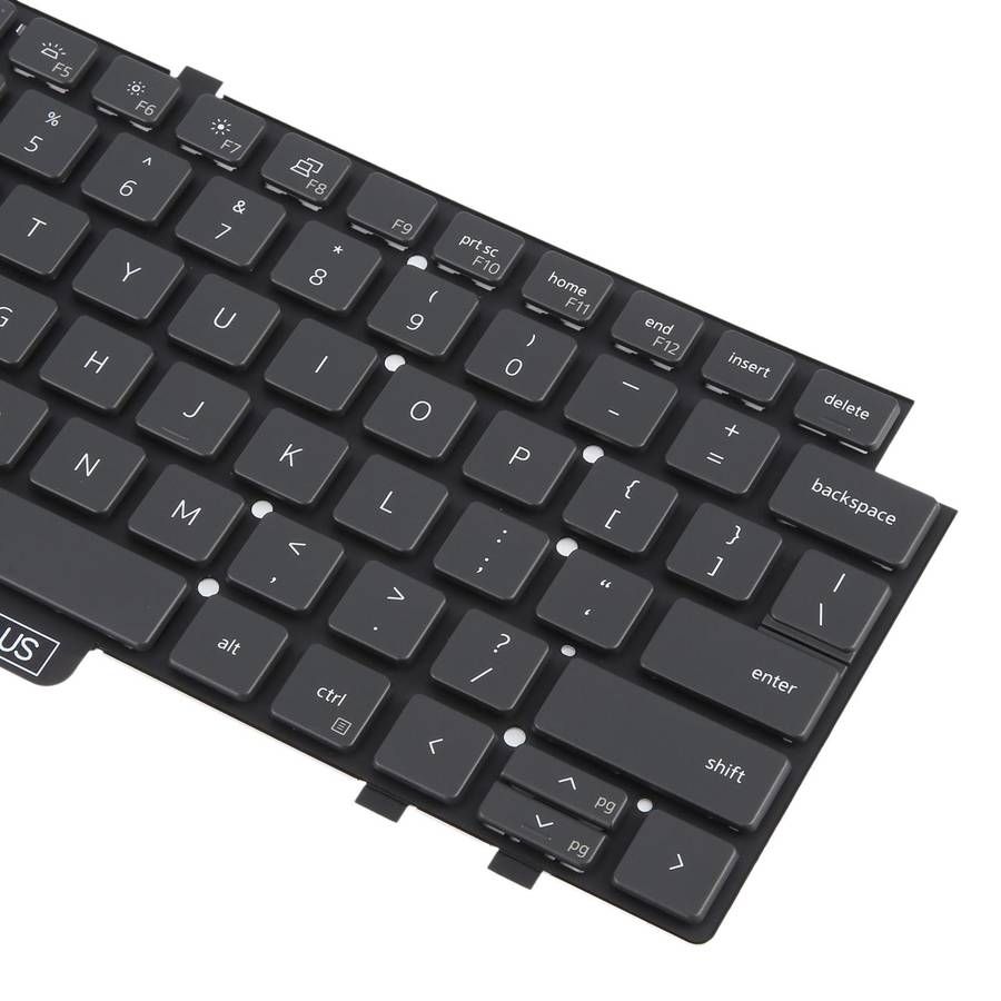 US Version Backlit Laptop Keyboard for Dell Latitude 7340 7440 7640(Black)