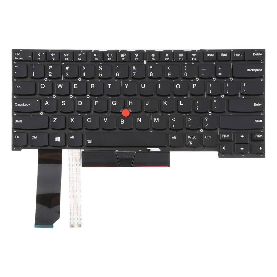 US Version Backlit Laptop Keyboard with Pointing for Lenovo Thinkpad E480 E485 E490 E495 E490S L380