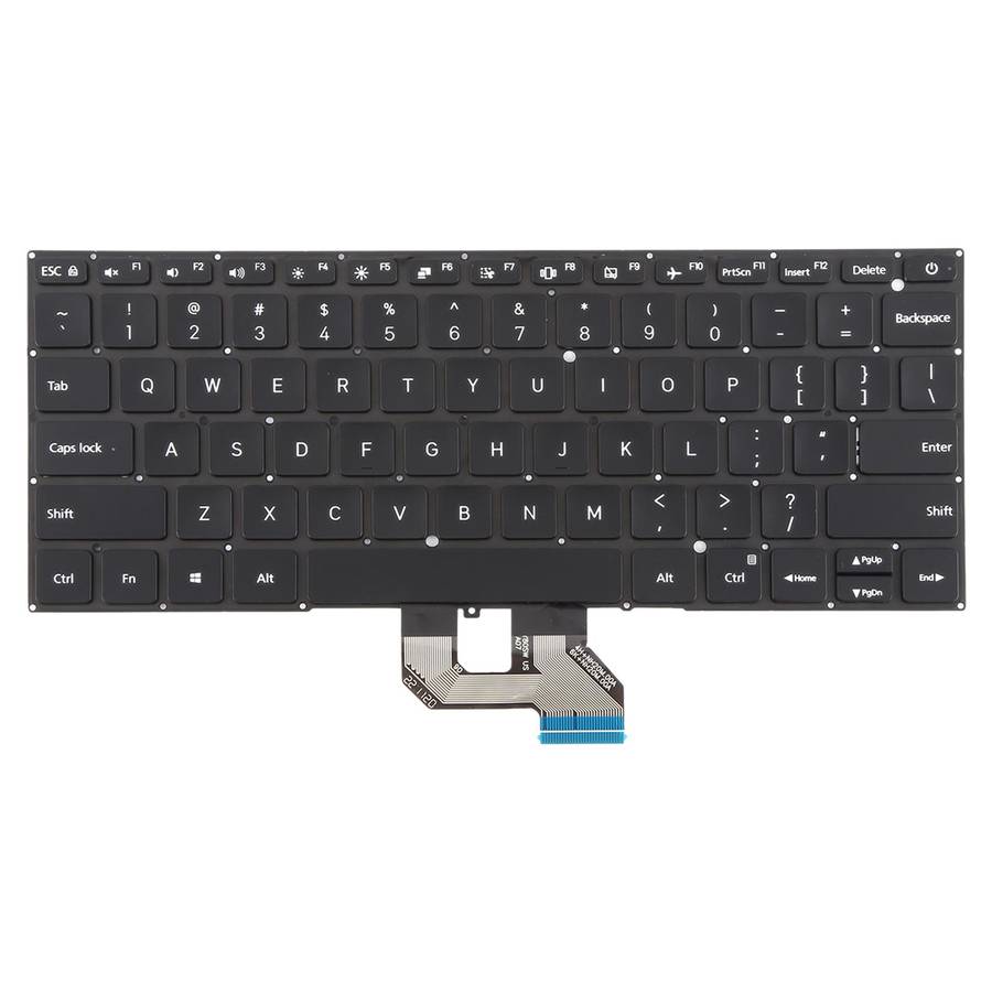 US Version Laptop Keyboard for Xiaomi MIUI Redmibook 13 inch 14S Ryzen R5 AIR15 M3 XMA1903(Black)