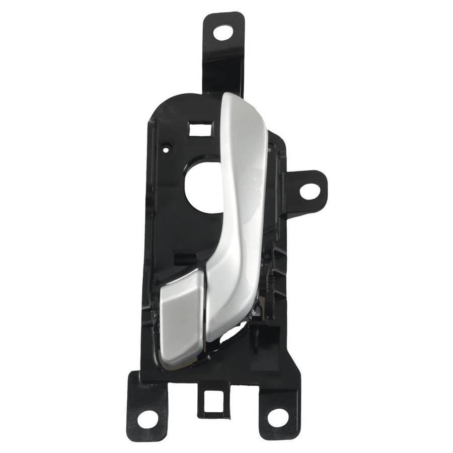 Car Left Rear Door Inside Handle for Hyundai Sante Fe 2013-2018 83610-2W000(Black + Silver)