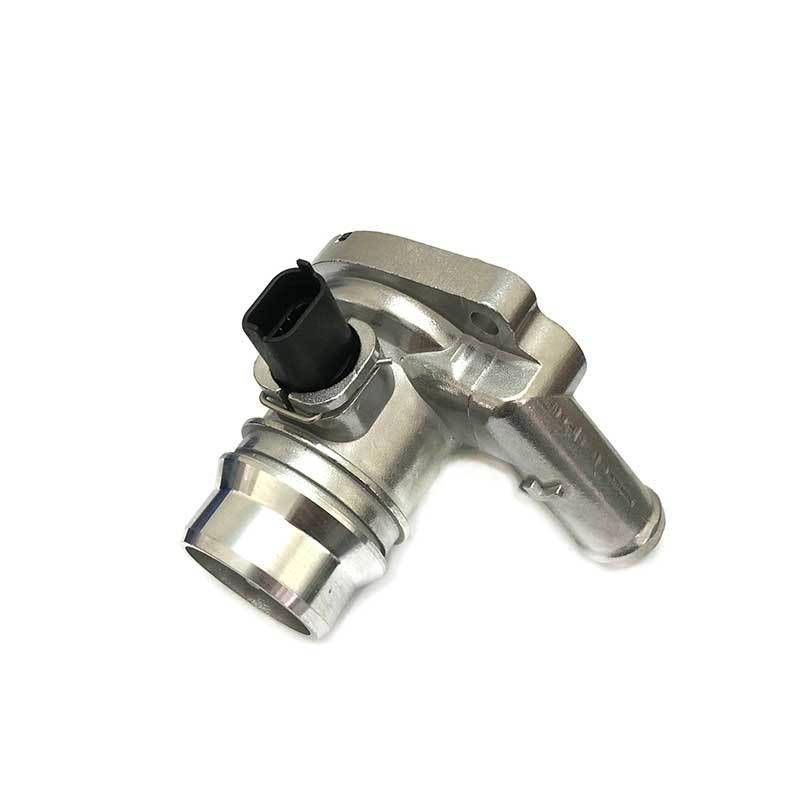 Car Thermostat Housing Water Pump Outlet for Chevrolet Cruze 55593034 55579010 25200455(Silver)
