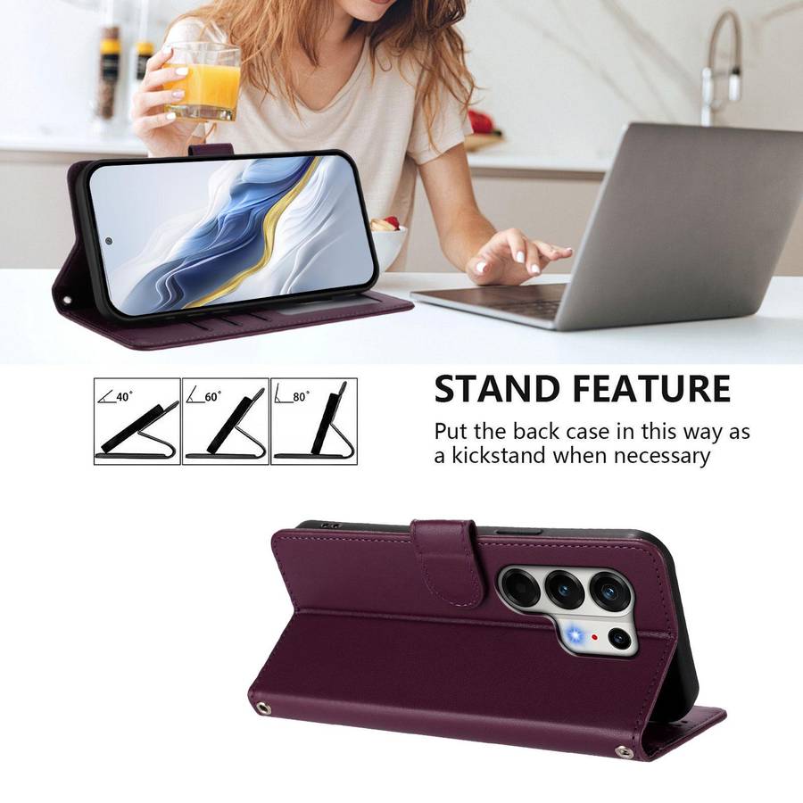 For Tecno Camon 50 Pro 4G Embossed Heart Cat Leather Phone Case with Hand Strap(Dark Purple)