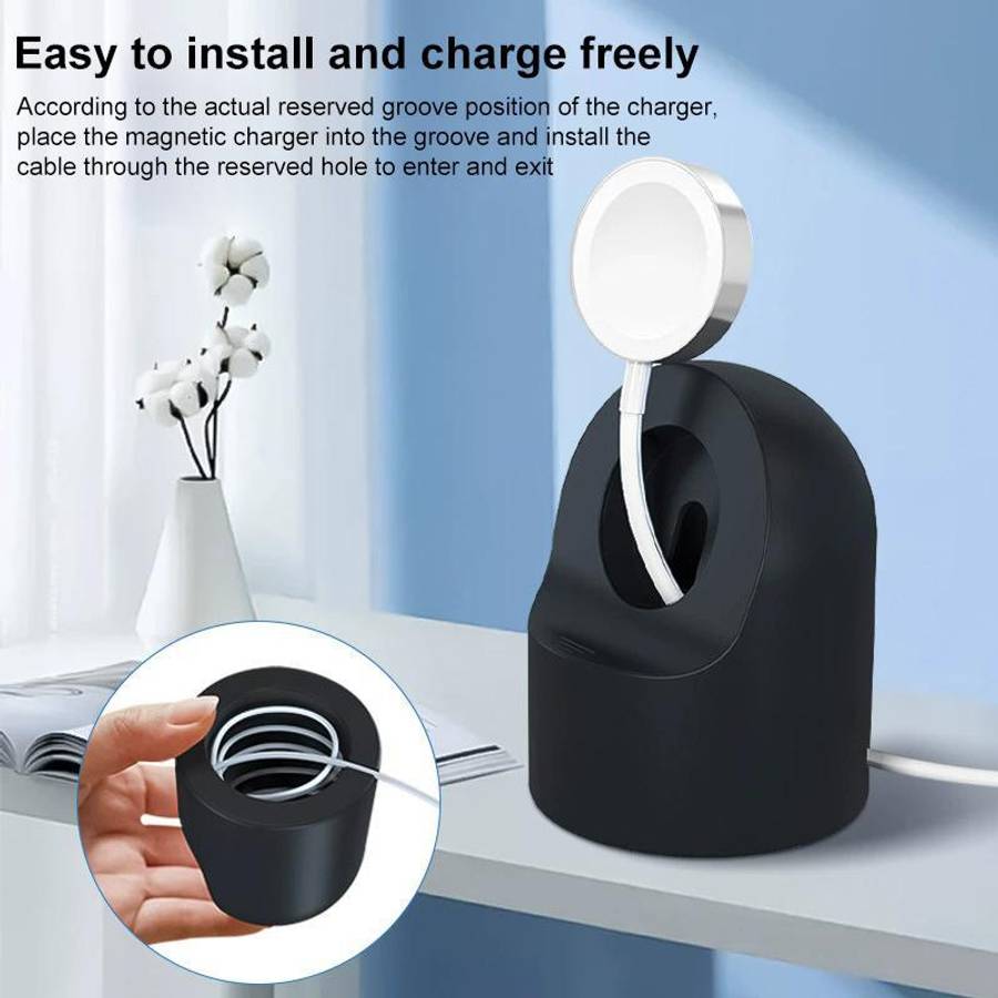 For Samsung Galaxy Watch 8/Ultra 2025/7/6/5 xDfind USB Interface Smart Watch Charger w ... (Black)