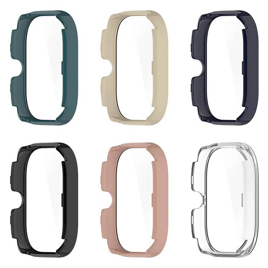 For Redmi Watch 4 xDfind Tempered Film Integrated PC Watch Protective Cover(Black)