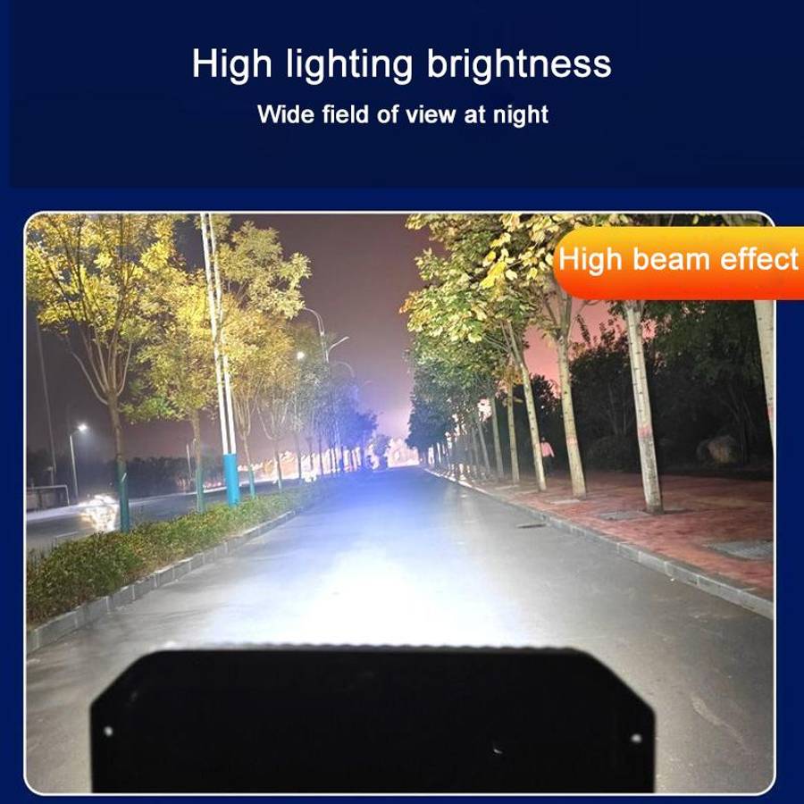 5 inch Square High and Low Beam Dual USB LED Emergency Work Light, For Makita Battery Slot
