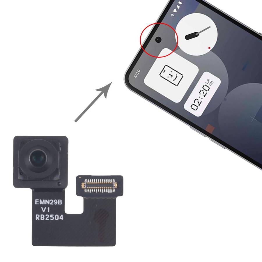 For Nothing Phone 3a Pro A059P Front Facing Camera