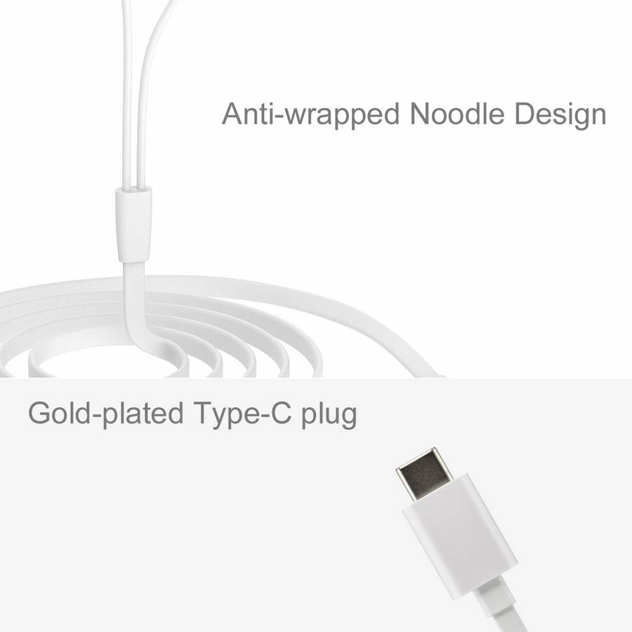 Letv 1.2m In-Ear Digital Stereo Music USB-C / Type-C Wired Control CDLA Earphone