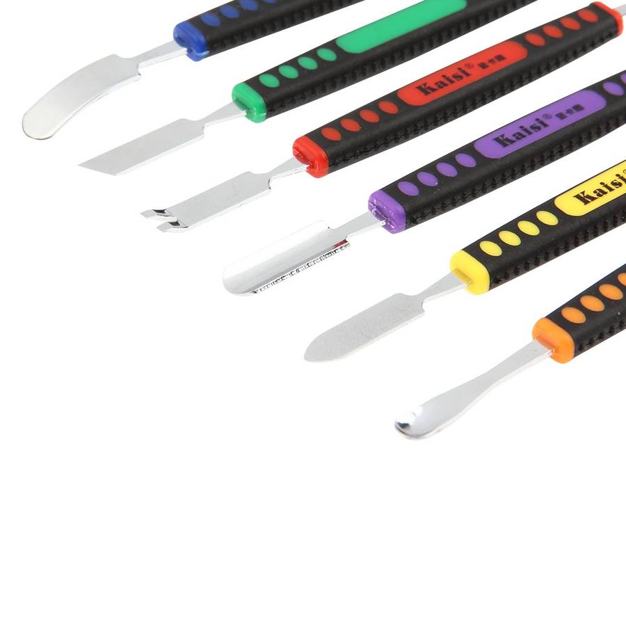 6 in 1 Multifunction Disassembly Sticks Repairing Tools Set for Mobile Phone / Tablet PC