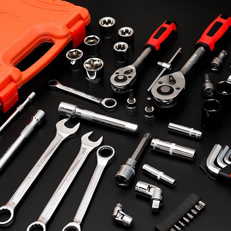 37 In 1 Multi-function Car Repair Combination Toolbox Ratchet Wrench Set