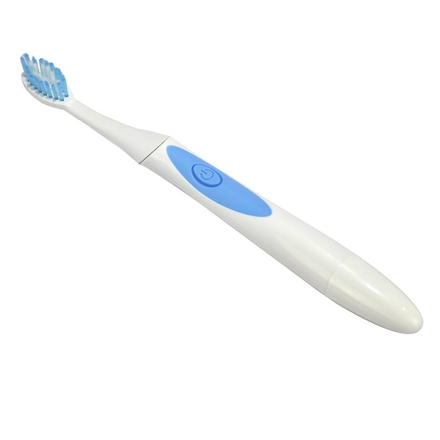 QYG Q2 IPX7 Waterproof Battery Powered Electric Sonic Toothbrush(Blue)