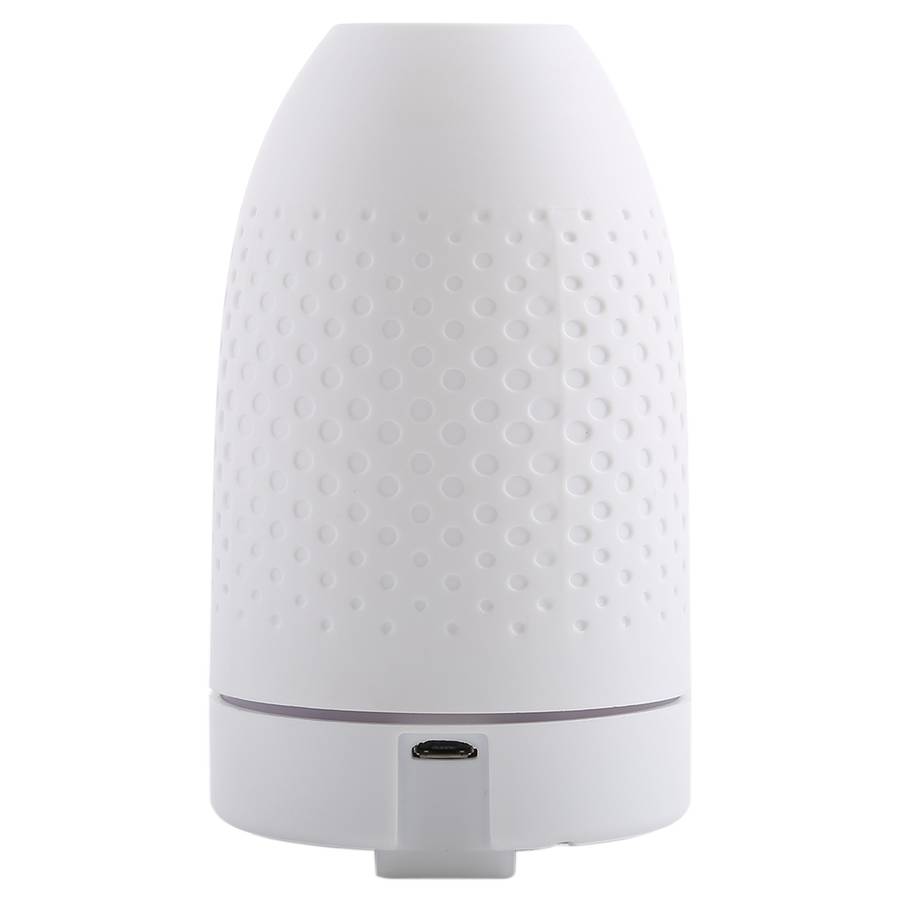5W Honeycomb Texture Mini Humidifier with Colorful Light, Capacity: 50ml, DC 5V(White)