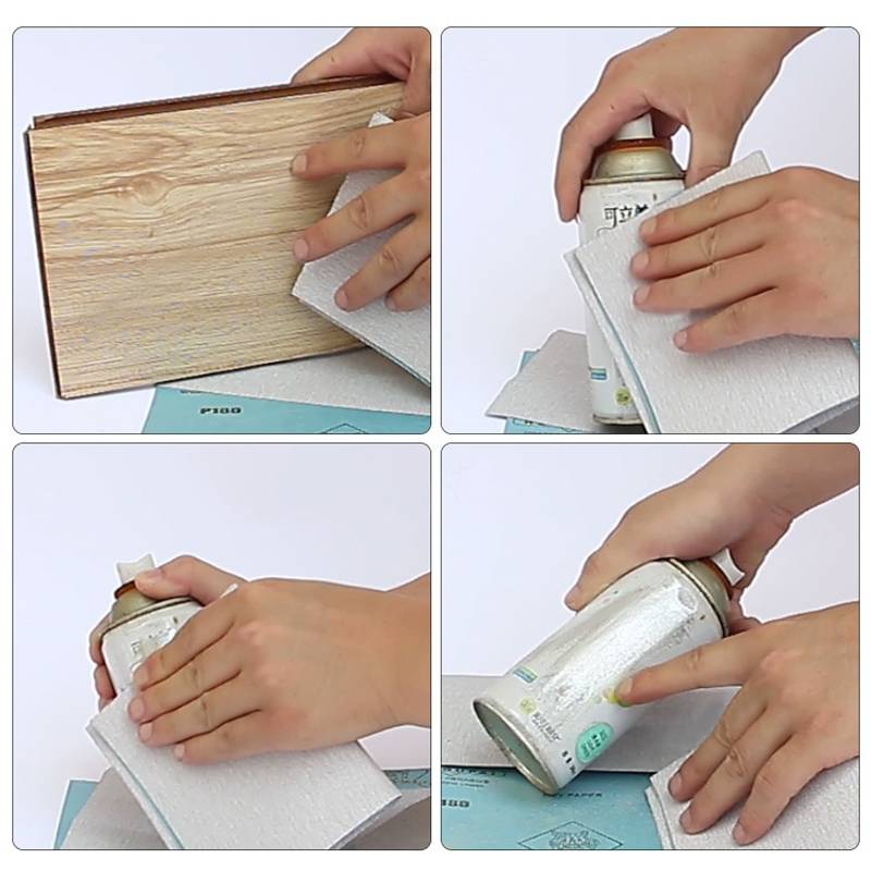 10pcs Grit 4000 Wet And Dry Polishing Grinding SandpaperSize: 23 x 9cm (Blue)