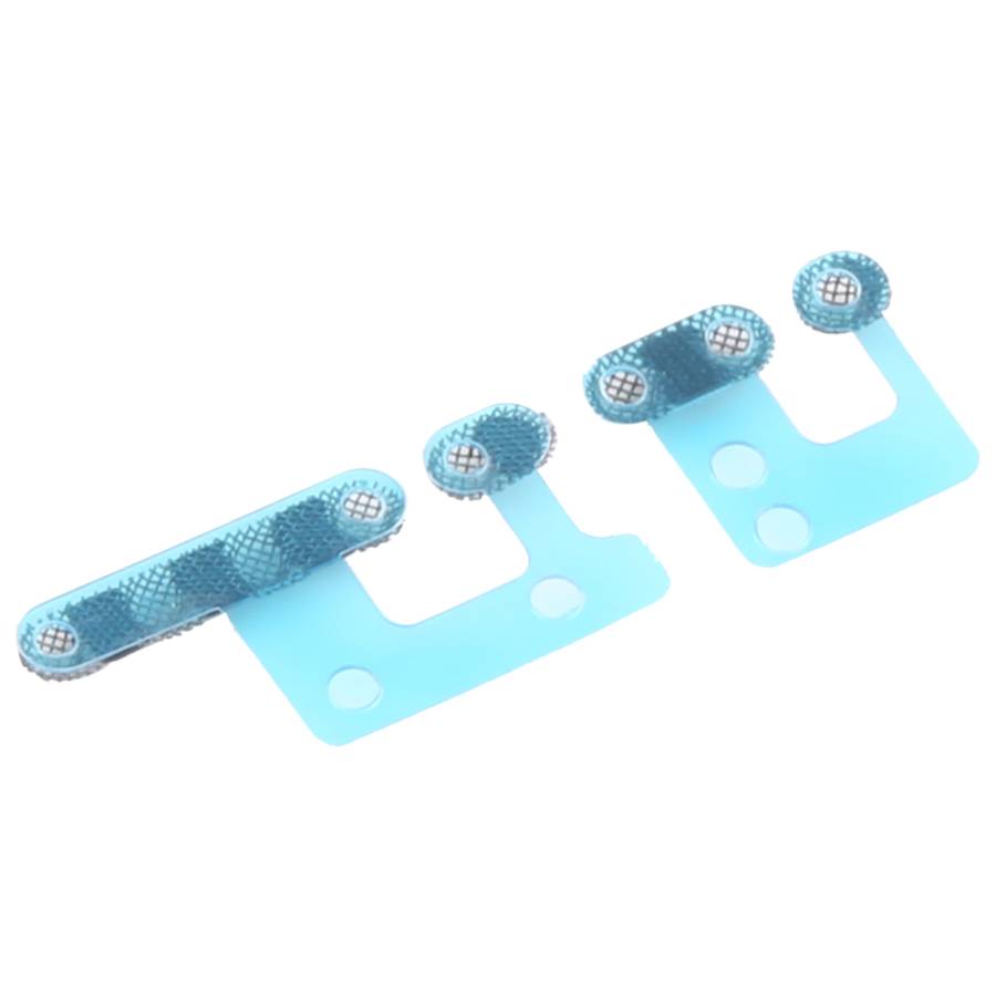 10 PCS Speaker Dustproof Mesh for iPhone 12 Pro (Black)