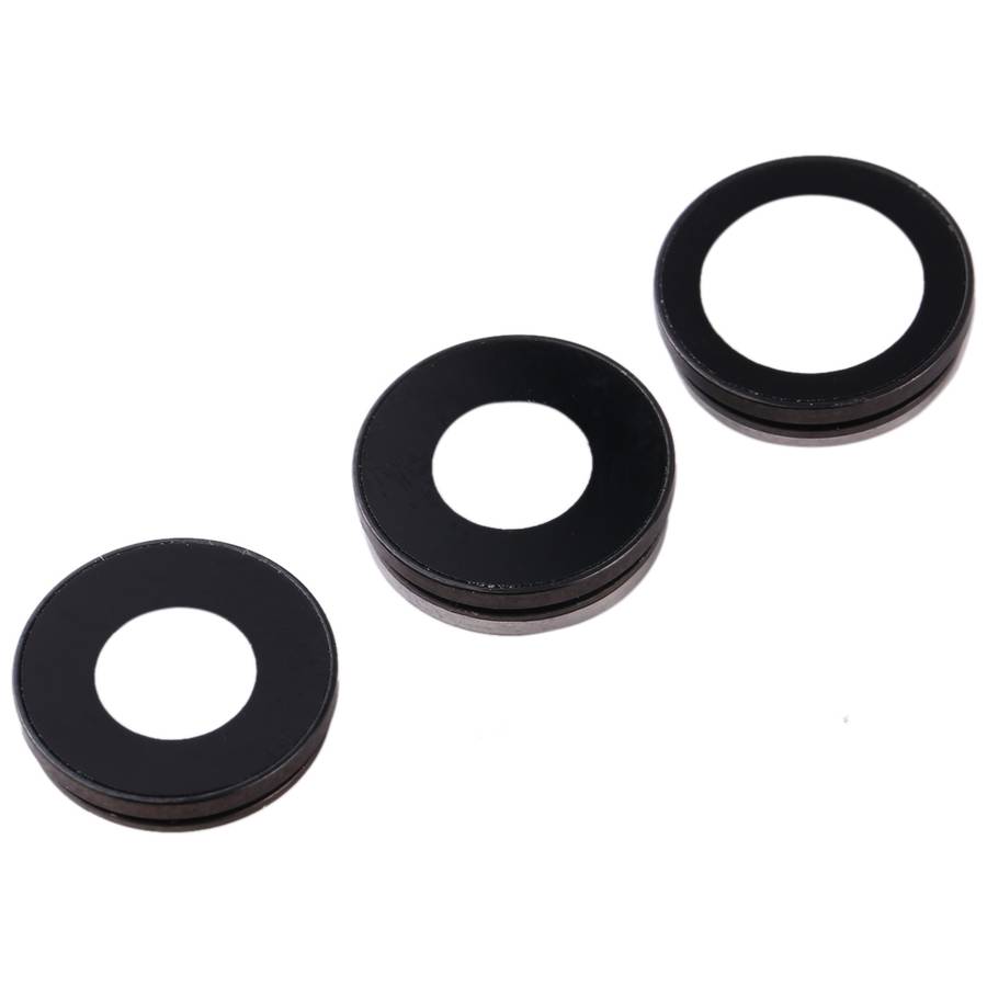 3 PCS Back Camera Bezel with Lens Cover for iPhone 11 Pro / 11 Pro Max