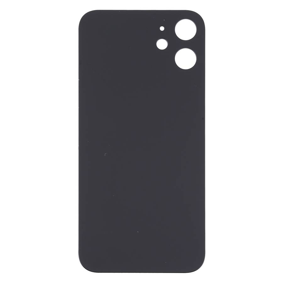 Easy Replacement Big Camera Hole Back Battery Cover for iPhone 12 Mini(Black)