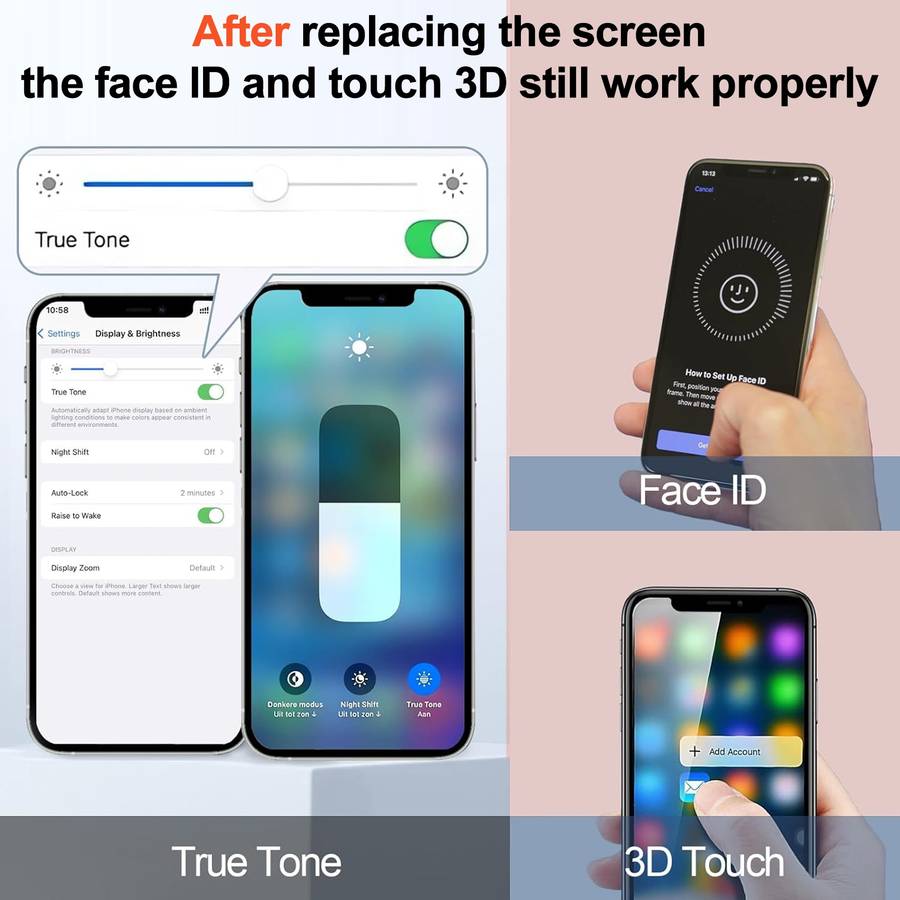 RJ Incell Screen LCD Screen for iPhone 12 Pro Max