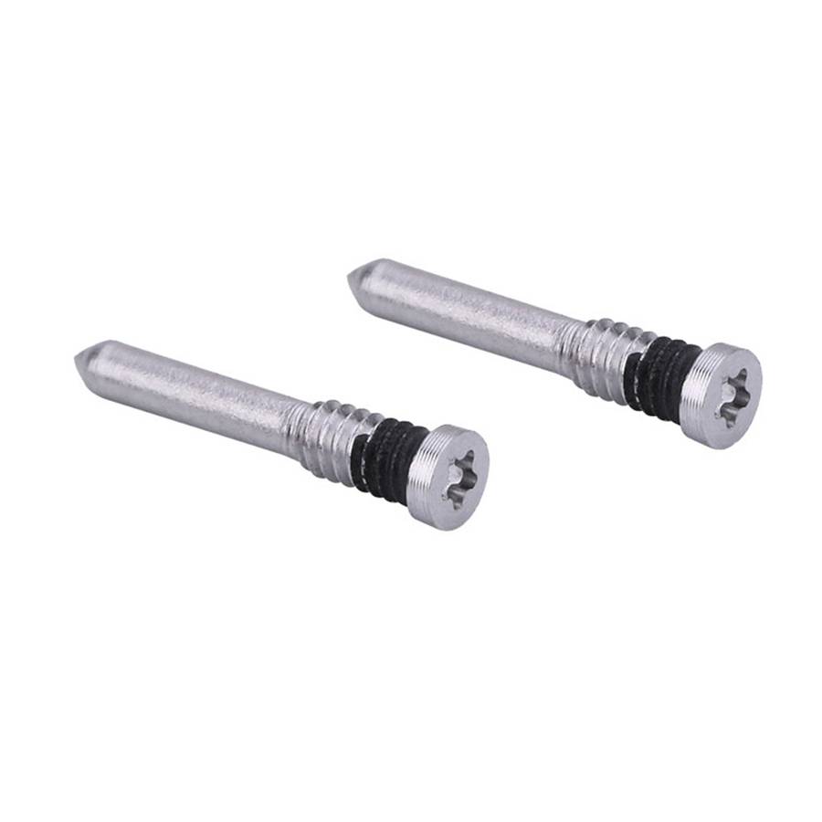 100 PCS Charging Port Screws for iPhone 12 Pro Max (Black)