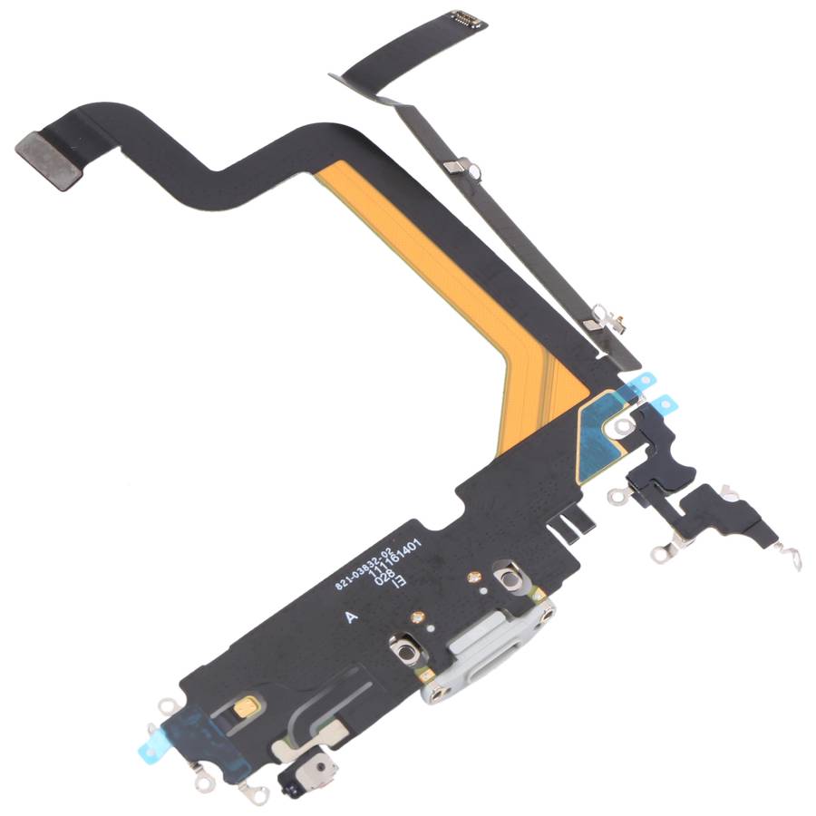 For iPhone 14 Pro Max Original Charging Port Flex Cable(Black)
