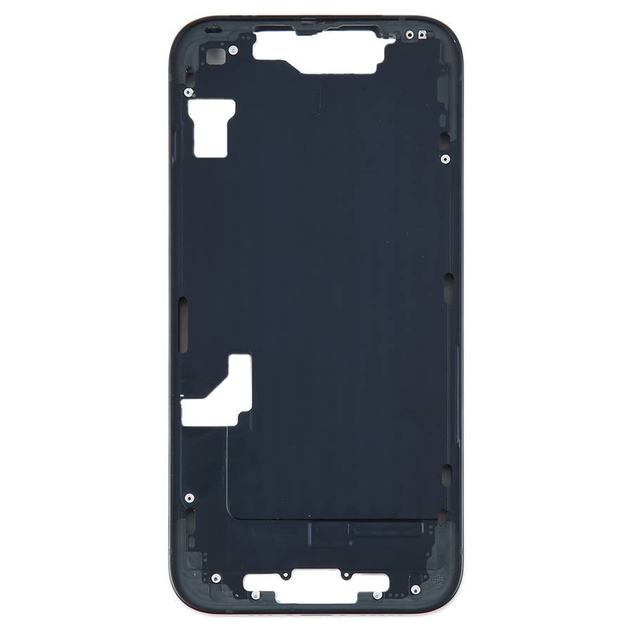 For iPhone 14 Middle Frame with Side Keys (Black)