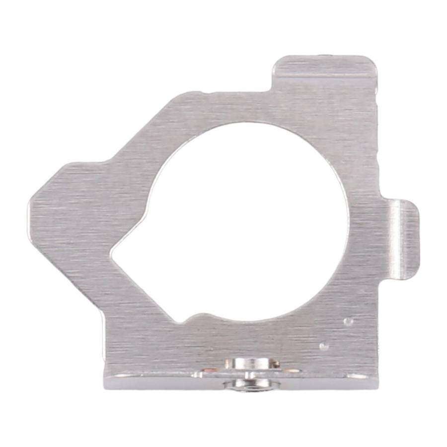 For iPhone 14 Pro / 14 Pro Max Flashlight Iron Sheet Cover (On The Back Cover)