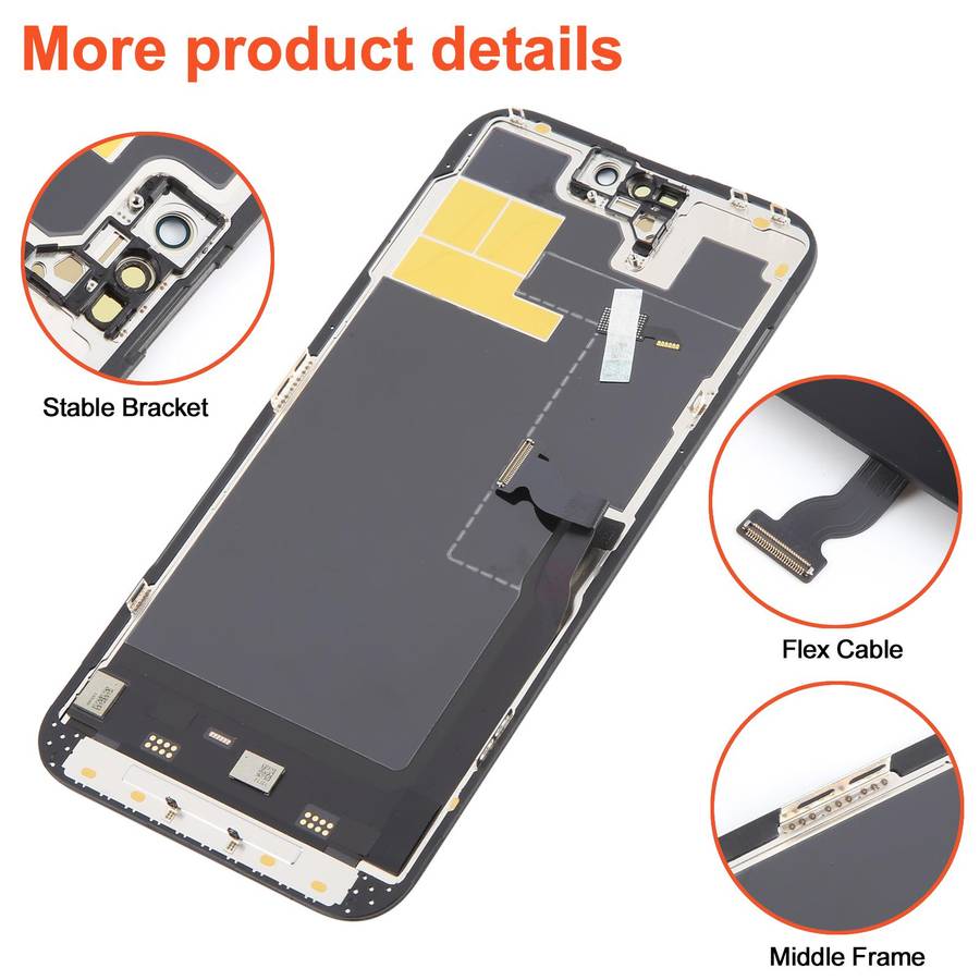 RJ Soft OLED Screen For iPhone 14 Pro Max