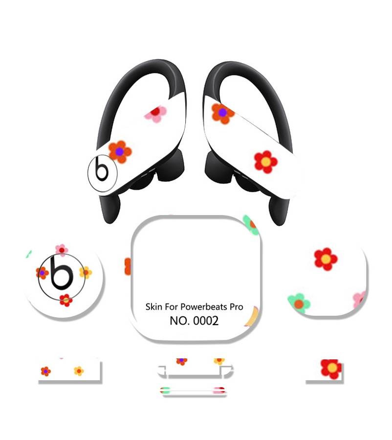 Wireless Earphones Protective Film Scratch-proof Sticker for Powerbeats Pro