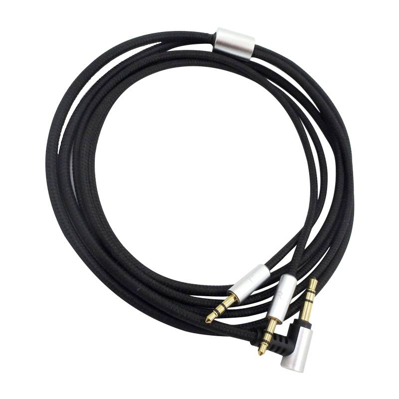 ZS0096 Standard Version Headphone Audio Cable for Sol Republic Master Tracks HD V8 V10 V12 X3(Black