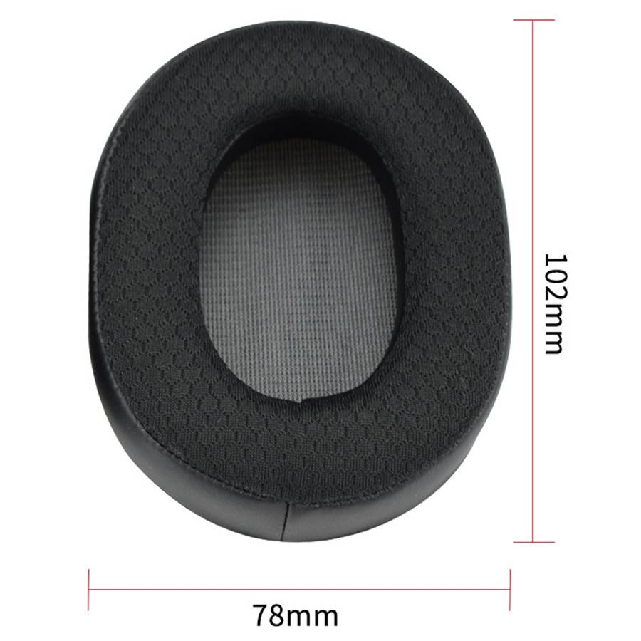 2 PCS For NACON RIG 500 PRO Headphone Cushion Sponge Cover Earmuffs Replacement Earpads
