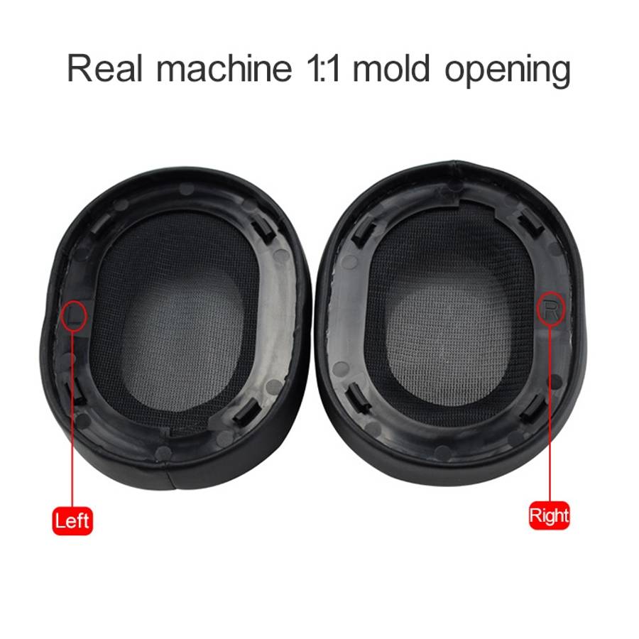 2 PCS For NACON RIG 500 PRO Headphone Cushion Sponge Cover Earmuffs Replacement Earpads